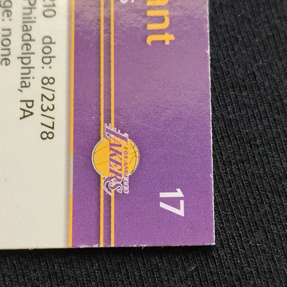 2001-02 Fleer Maximum Kobe Bryant #17 Los Angeles Lakers WCF‎
